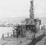 USS Spot at Pearl Harbor, Hawaii, United States, 1961, photo 2 of 2