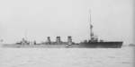 Light cruiser Tenryu at Yokosuka, Japan, 1925
