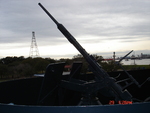 A 20mm anti-aircraft gun aboard Texas, 2007