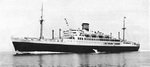 Luxury liner Yawata Maru, circa 1940-1941; she was converted to escort carrier Unyo during the war