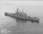 USS Washington off Port Angeles, Washington, United States, 29 Apr 1944