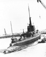 USS Whale at Naval Air Station Alameda, California, United States, 30 Jul 1942
