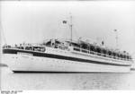 Hospital ship Wilhelm Gustloff in harbor, Jul 1940, photo 1 of 2