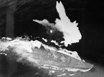 Battleship Yamato under aerial attack in the East China Sea, 7 Apr 1945