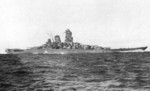 Yamato on trials, 30 Oct 1941, photo 3 of 4