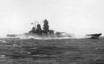 Battleship Yamato underway, circa late 1941, photo 1 of 2