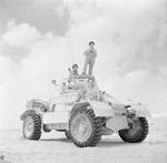 AEC Mk I armored car in the Western desert, Egypt, 20 Sep 1942