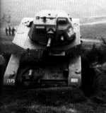 Belgian A.C.G.1 cavalry tank undergoing testing or training, circa 1938-1940