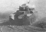 BT-2 machine gun tank in exercise, circa early- or mid-1930s