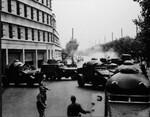 Japanese Crossley armored cars in Shanghai, China, 1937