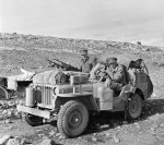 Heavily armed and specially modified jeep of British L Detachment SAS, North Africa, early 1943, photo 2 of 5