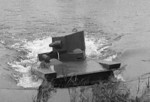 Vickers-Carden-Loyd A4E12 Light Amphibious Tank in water, 1930s