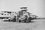M3A1 Scout Cars at Lydda Airport, Israel, Jul 1948
