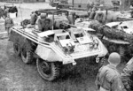 M8 armored cars of the US 28th Constabulary Squadron, Germany, Feb 1952
