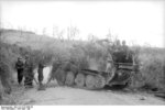 Camouflaged Marder III Ausf. M tank destroyer in Italy, Apr-May 1944, photo 2 of 2