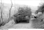 Camouflaged Marder III Ausf. M tank destroyer in Italy, Apr-May 1944, photo 1 of 2