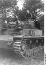 German Panzer IV Ausf. D tank and crew, spring 1940