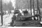 Tiger I heavy tanks of the German 2nd SS Panzer Division Das Reich, Kirovograd, Ukraine, Dec 1943, photo 1 of 2