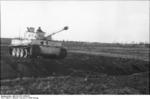 German Tiger I heavy tank operating in Russia, early- to mid-1944