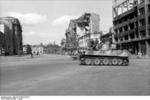 German Tiger I heavy tank in Kharkov, Ukraine, 1943