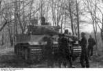 Tiger I heavy tank of the German 2nd SS Panzer Division 