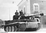German Tiger I heavy tank in Sicily, Italy, Aug 1943