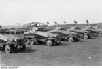 SdKfz. 231 and SdKfz. 232 armored vehicles of German IX Corps on parade, Sep 1936