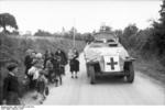 German SdKfz. 251 halftrack medical vehicle, France, 1944