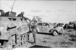 German SdKfz. 251/3 communications vehicle in North Africa, Apr 1941