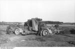 German Army 8.8 cm FlaK gun in the field, northern Russia, winter of 1943-1944, photo 1 of 4