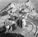 BL 9.2 inch Mk X coastal defense gun at Gibraltar, 4 Jan 1942