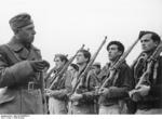 Volunteer soldiers of the German Condor Legion under training in Ávila, Spain, early 1939