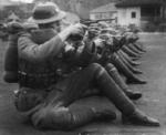 Chinese troops training with Mauser handguns, date unknown