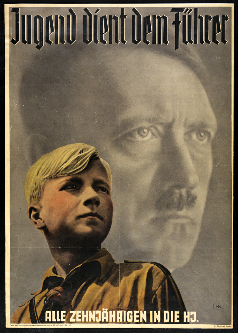 Hitler Youth recruitment poster, date unknown