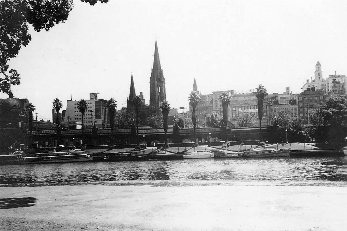 St Paul's Cathedral, Melbourne, Australia, late Dec 1943