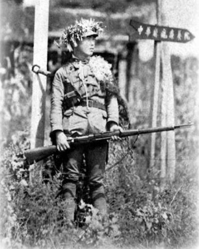 Chinese soldier, China, circa late 1930s