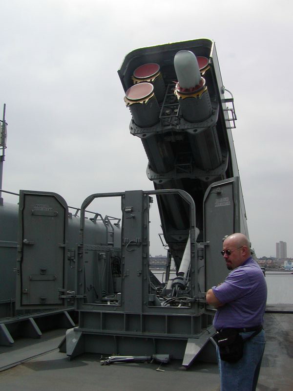Tomahawk missile launchers aboard New Jersey, 14 Jun 2004, photo 2 of 2