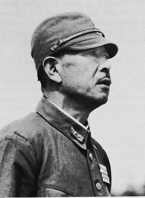 Japanese General Hatazo Adachi, circa 13 Sep 1945