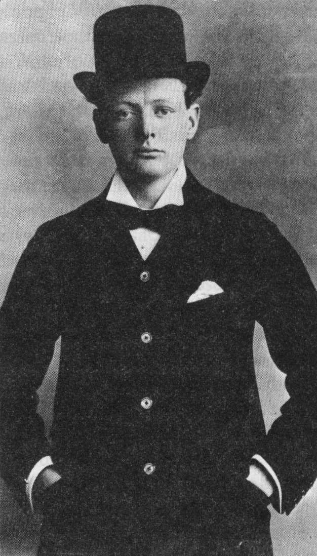 Portrait of Member of Parliament Winston Churchill, 1901