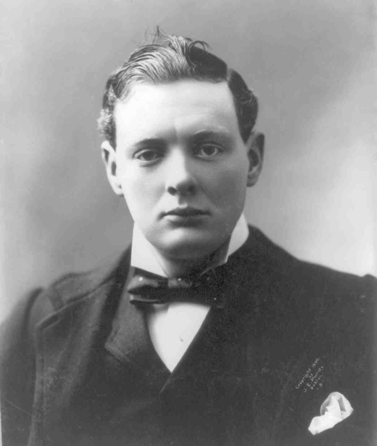 Portrait of Winston Churchill, 1900