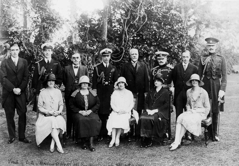 Duke and Duchess of York with others in Queensland, Australia, 1927