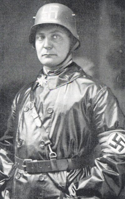 Portrait of Hermann Göring as the commander of the SA organization, Germany, 1920s; note Pour le Mérite medal on his collar