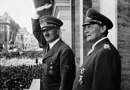 Göring and Hitler, date unknown