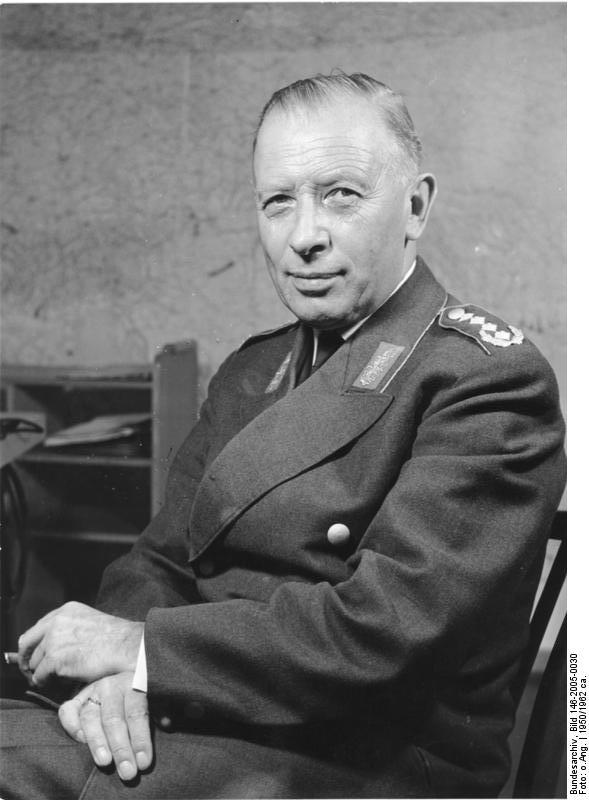 Portrait of General Adolf Heusinger, 1950-1962