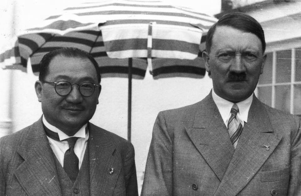 Adolf Hitler and Kong Xiangxi (H. H. Kung) at Berghof, Berchtesgaden, Germany, 13 Jun 1937, photo 05 of 10