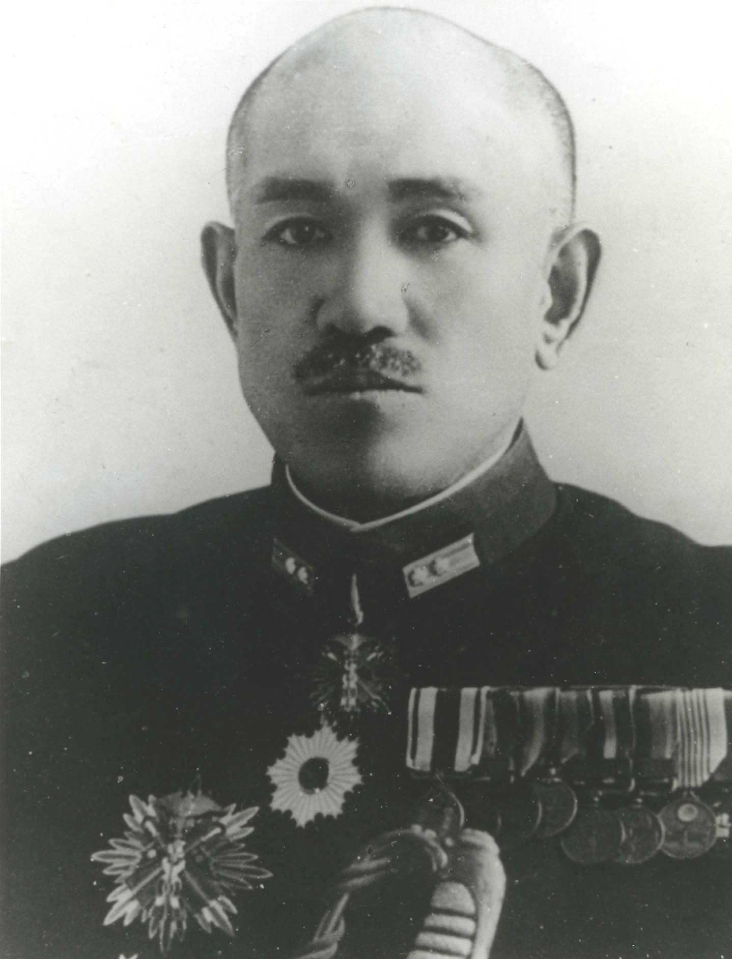 Portrait of Vice Admiral Jinichi Kusaka, circa early 1940s
