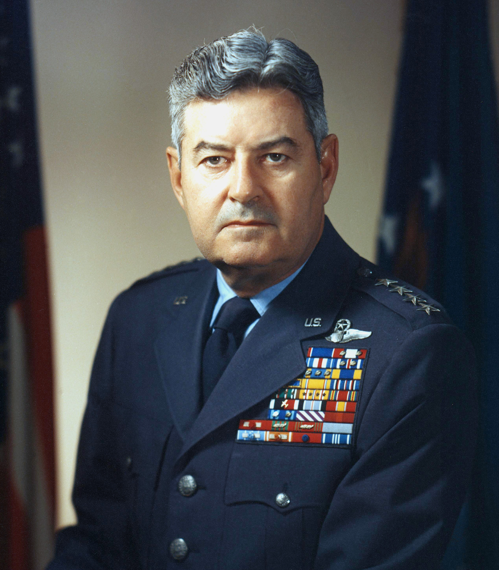 Official US Air Force portrait of Curtis LeMay, late 1950s or early 1960s