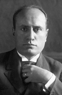 Portrait of Benito Mussolini, 1930s