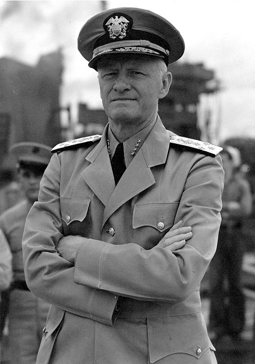 Admiral Chester Nimitz, circa 1942