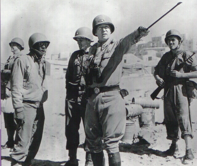 Lieutenant General George Patton in North Africa, 1943